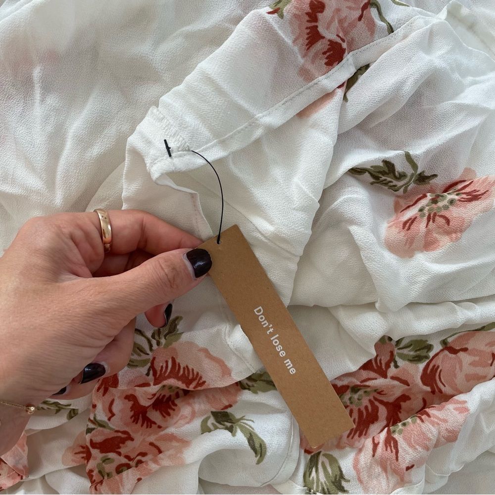 Reformation Callalily Floral Wrap Maxi Dress in Henrietta - Picture 4 of 12